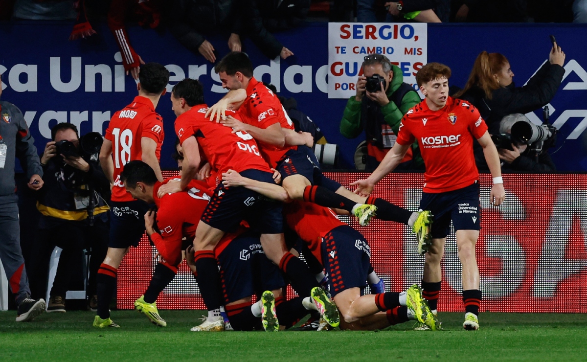 Osasuna rompe una sequía de 15 años sin vencer al Real Madrid en El Sadar