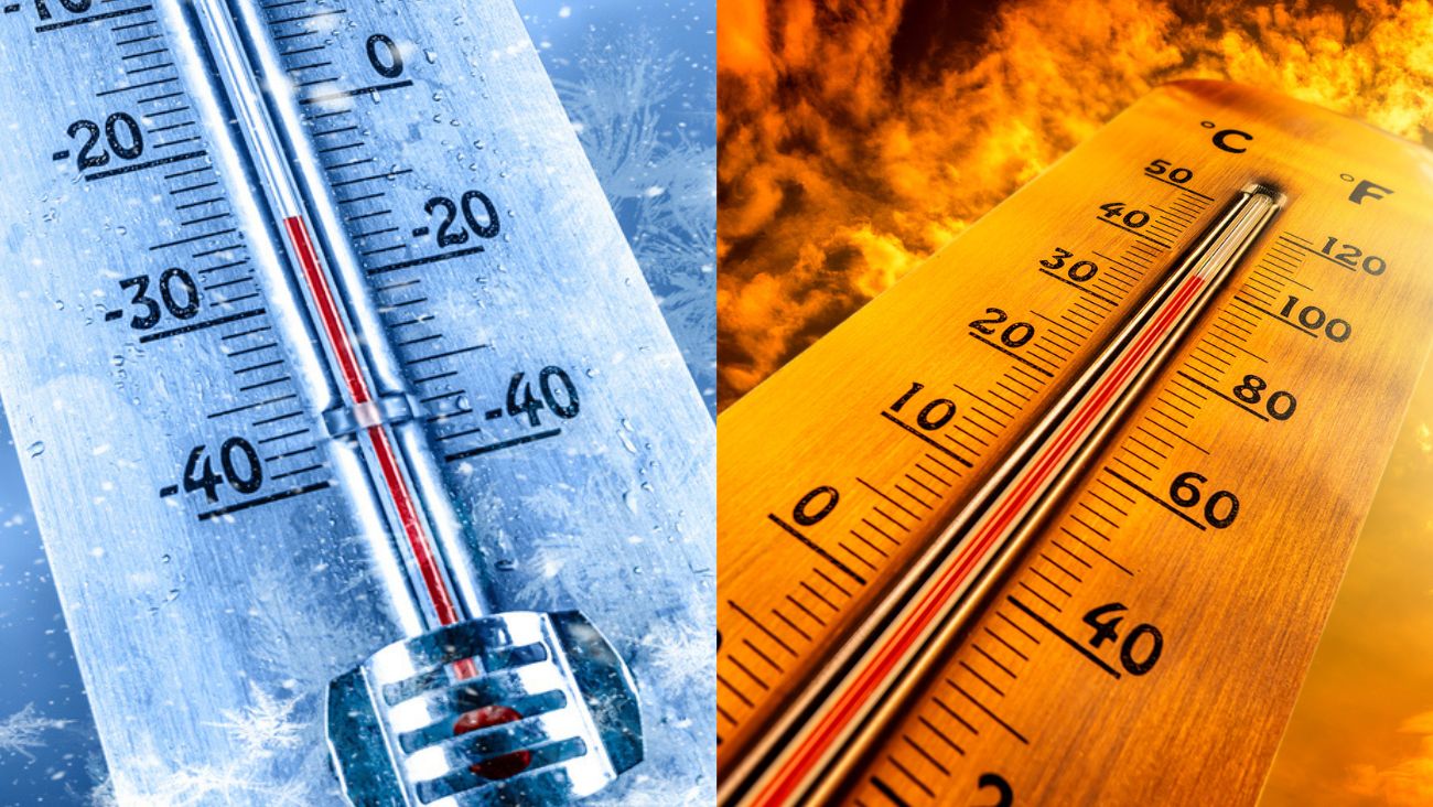 ¡Febrero loco! Dos estados se congelan a -15 grados y dos arden con temperaturas de 40 este lunes