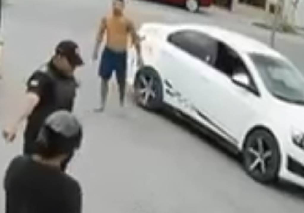 Pelea con machete en Kanasín por presunto robo