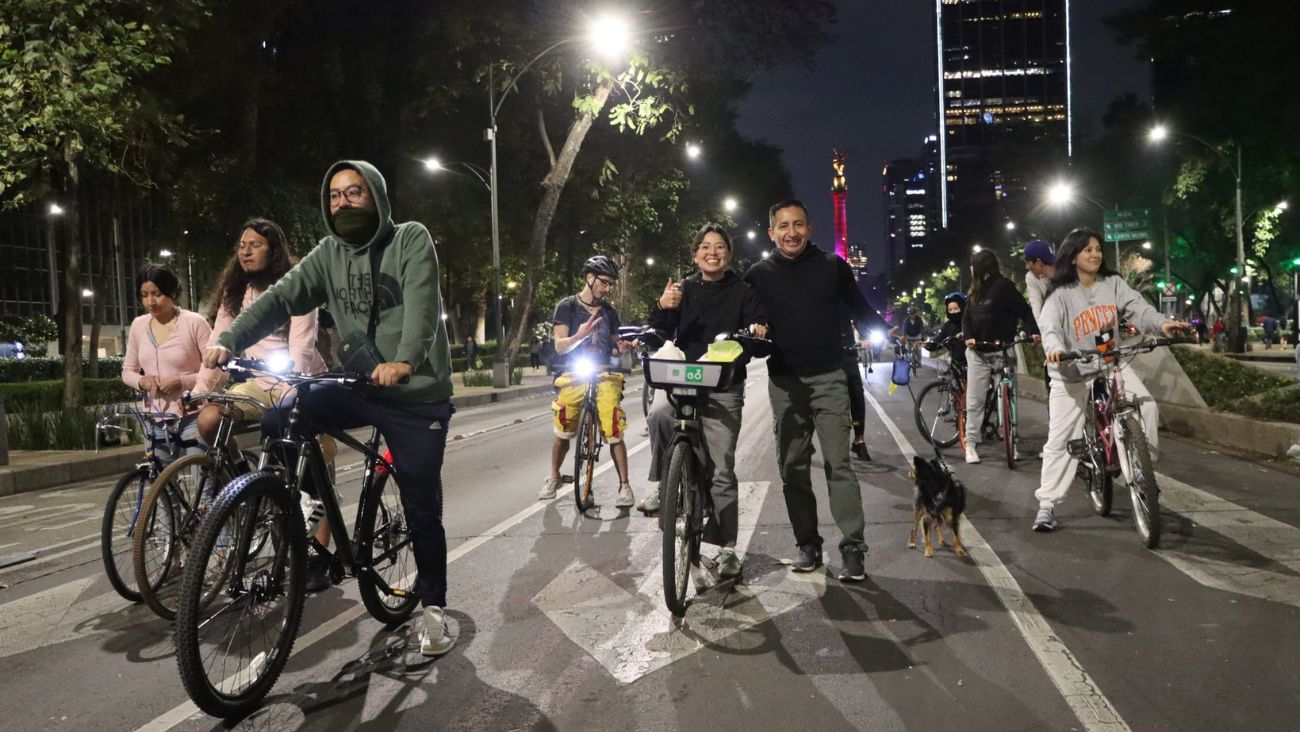 Para disfrutar con pareja o amigos, llega el primer Paseo Nocturno en Bici por el Día del Amor y la Amistad