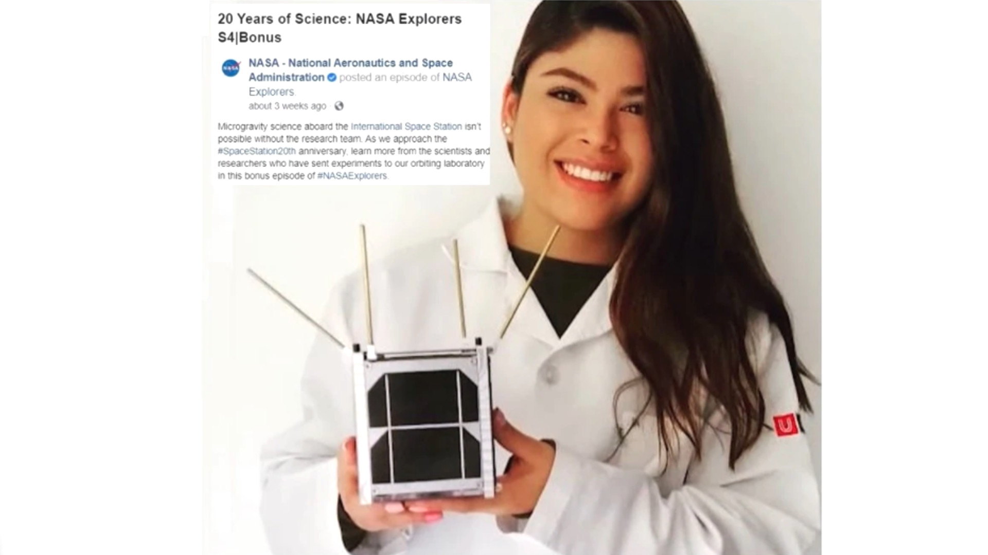 El primer nanosatélite mexicano Aztechsat-1 cumple con éxito su misión