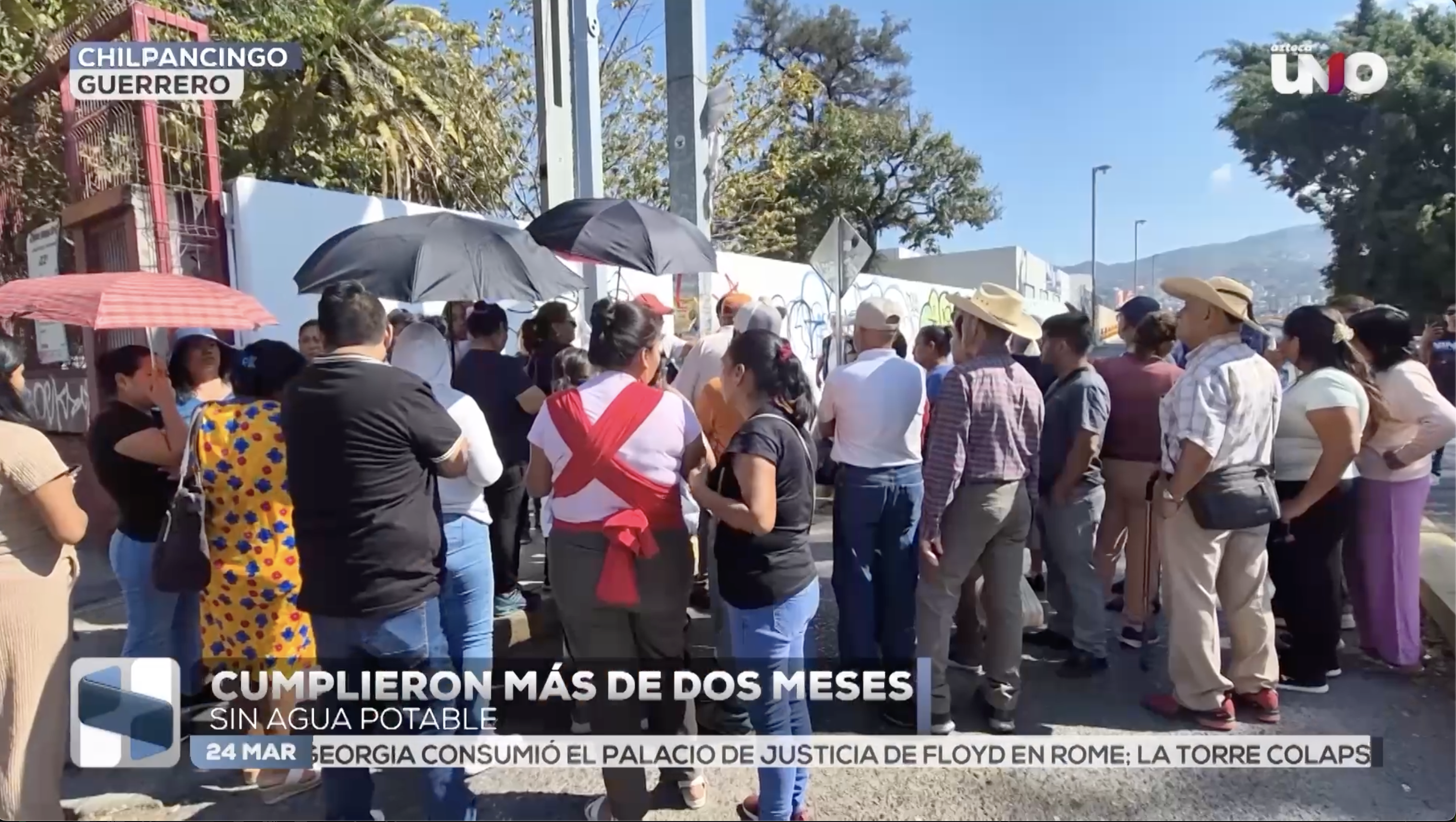 Vecinos de Chilpancingo bloquean calles por falta de agua: Exigen ...