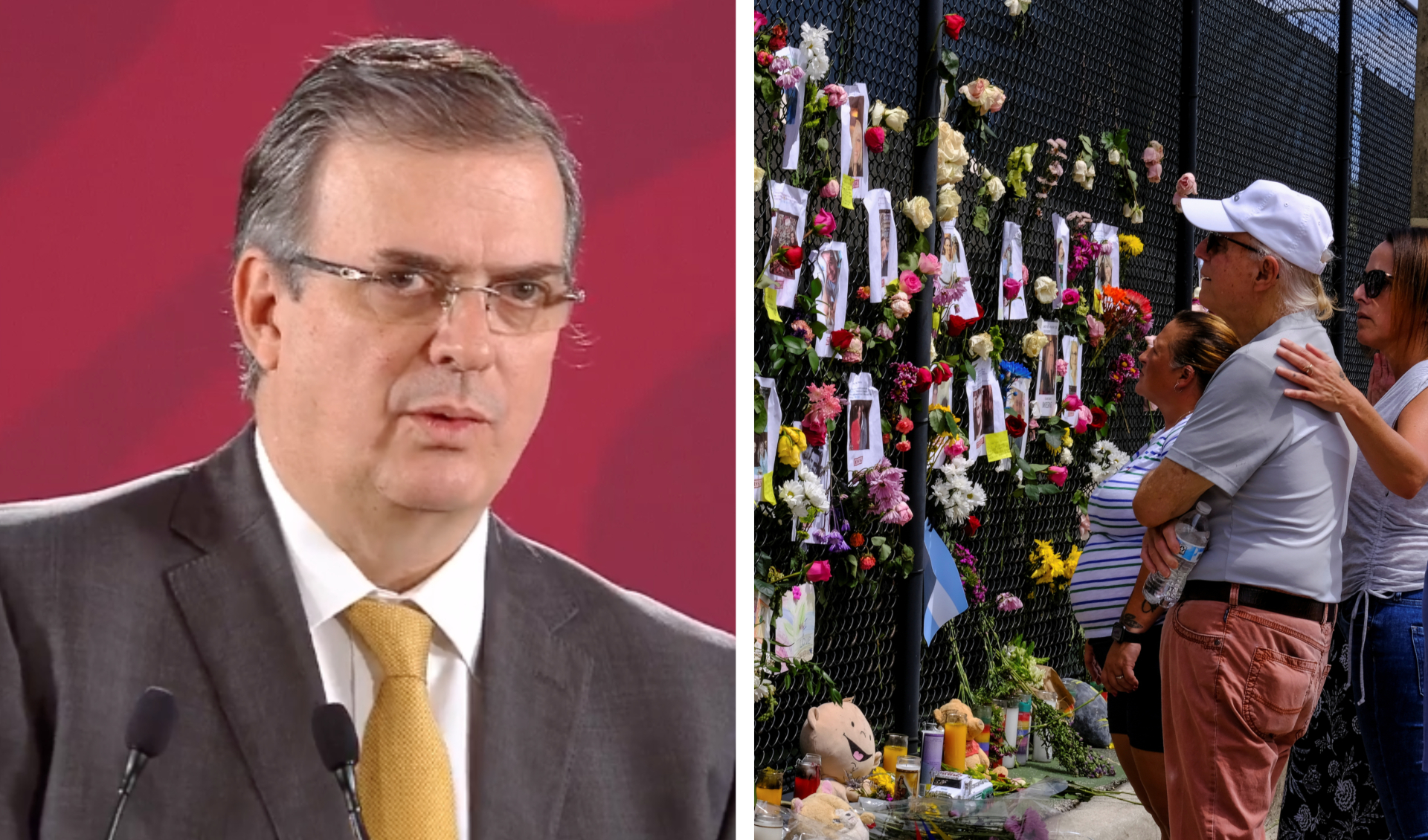 Ebrard lamenta derrumbe de edificio en Miami, ofrece apoyo - Vimarsana News