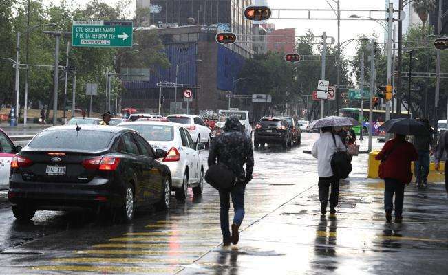 Activan alerta amarilla por lluvia en ocho alcaldías de la CDMX
