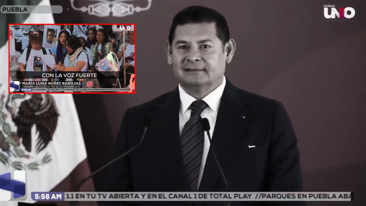 En pleno 10 de mayo, Madres Buscadoras no celebraron, marcharon en Puebla y acusaron indiferencia del gobierno morenista de Alejandro Armenta