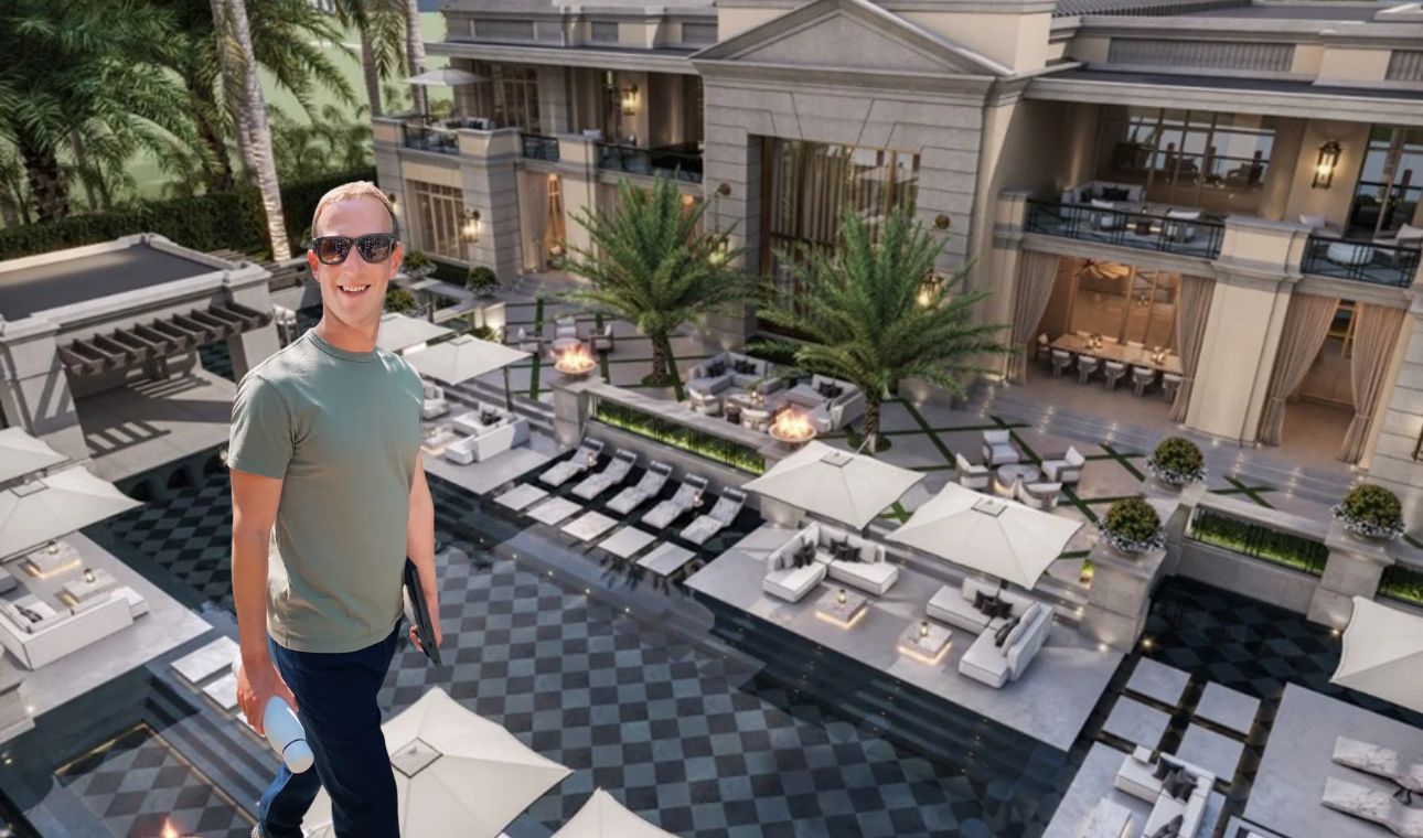 Mark Zuckerberg paga US$170 millones por su nueva fortaleza en Miami
