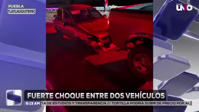 Choque múltiple en la pista Teziutlán–Virreyes deja tres vehículos dañados en Oyameyes, Puebla