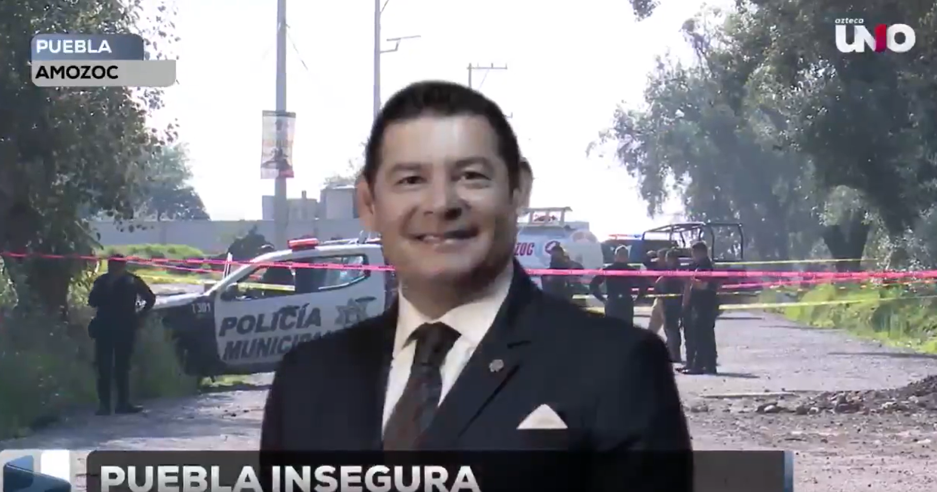 Un hombre fue hallado calcinado en Amozoc, hecho que deja en evidencia una vez más las nulas estrategias de Alejandro Armenta para controlar la inseguridad que azota la entidad.