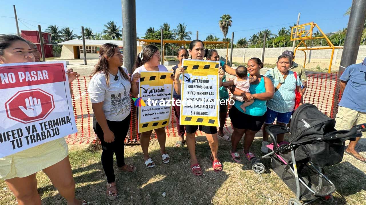 Padres protestan por obra inconclusa en escuela de Acapulco; denuncian ...
