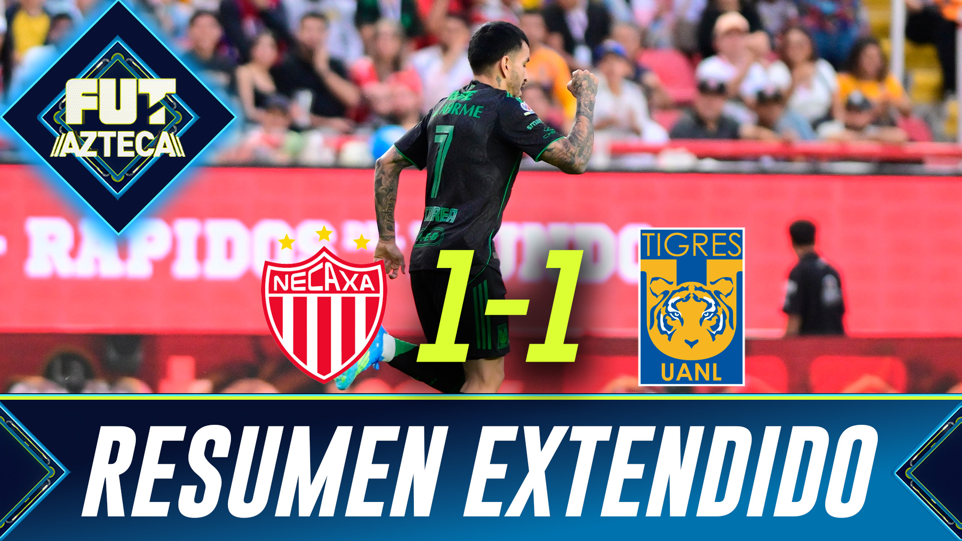 Necaxa vs Tigres Resumen Extendido | Jornada 15 Liga MX Clausura 2026