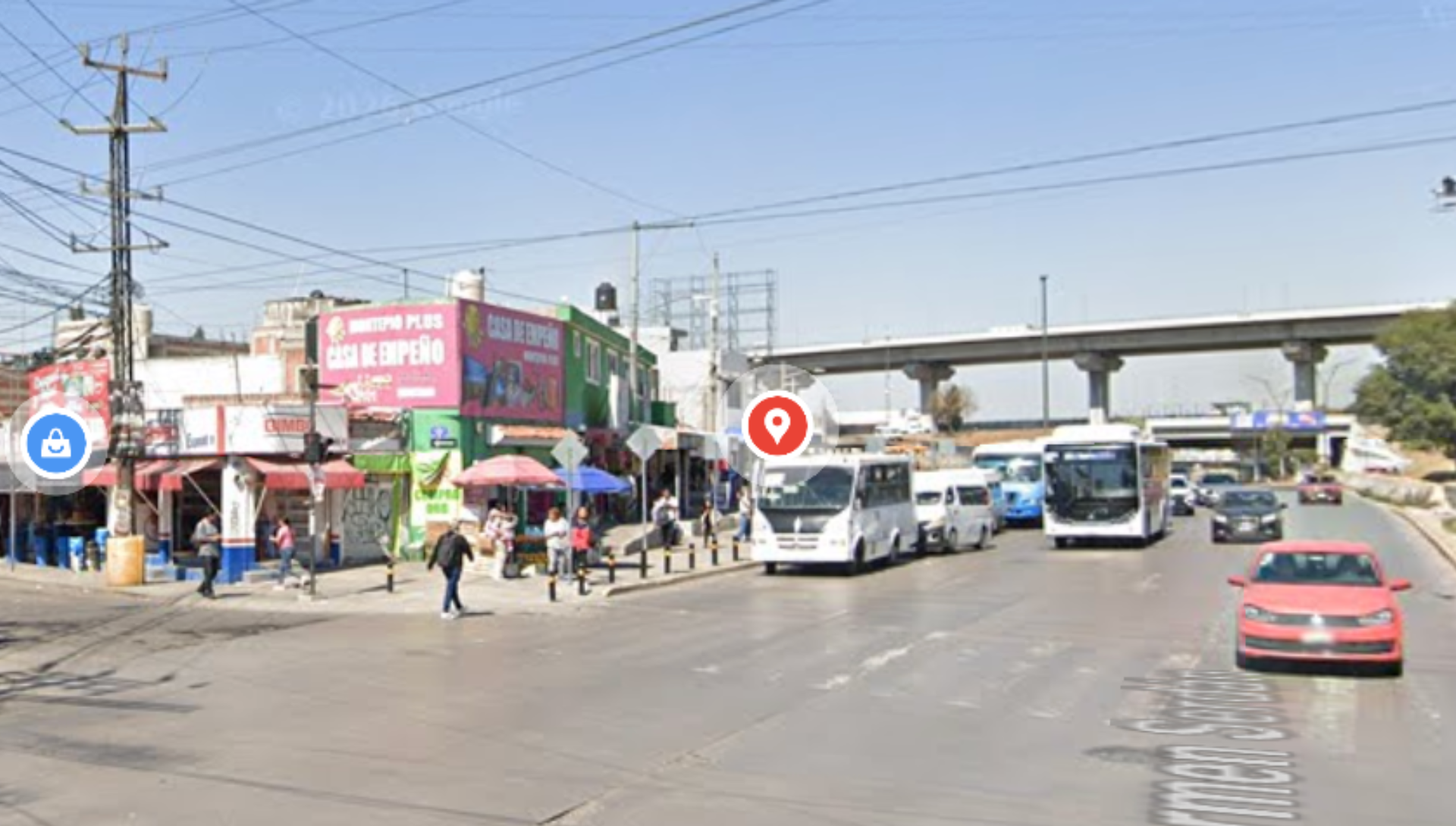 Movilización en el crucero de San Felipe y la autopista México-Puebla hoy miércoles