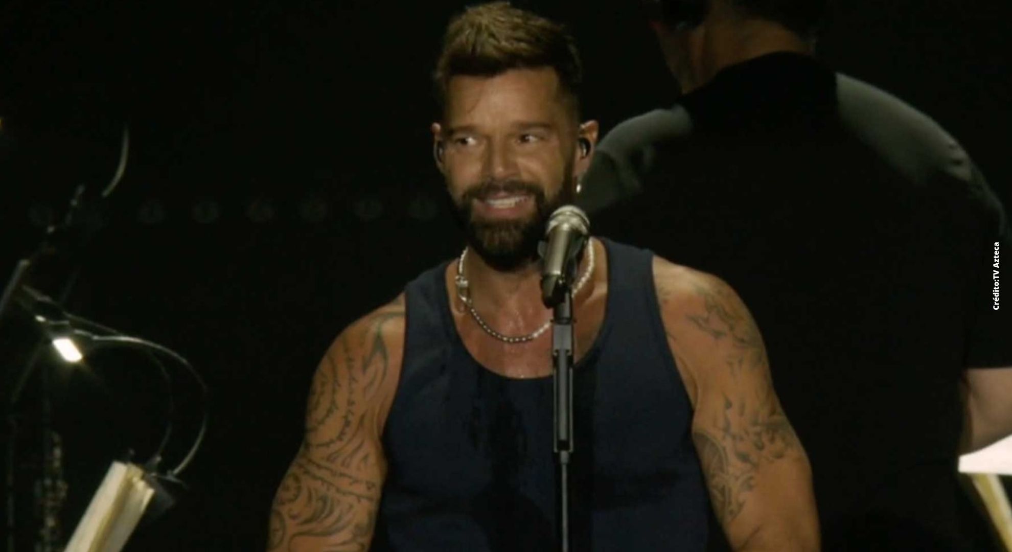 Mexican Singer Ricky Ricky Martin se presentó en la Ciudad de México