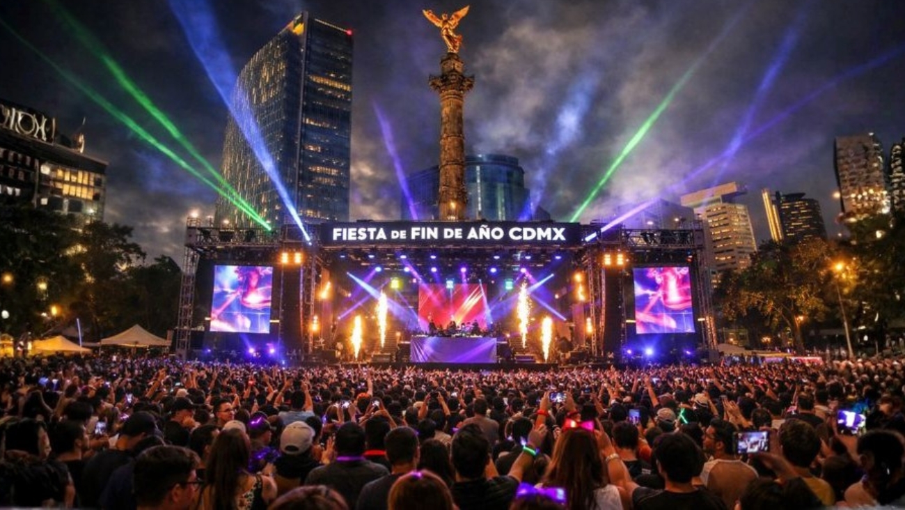 Horario de los DJ's que tocarán en el Ángel de la Independencia por Año Nuevo