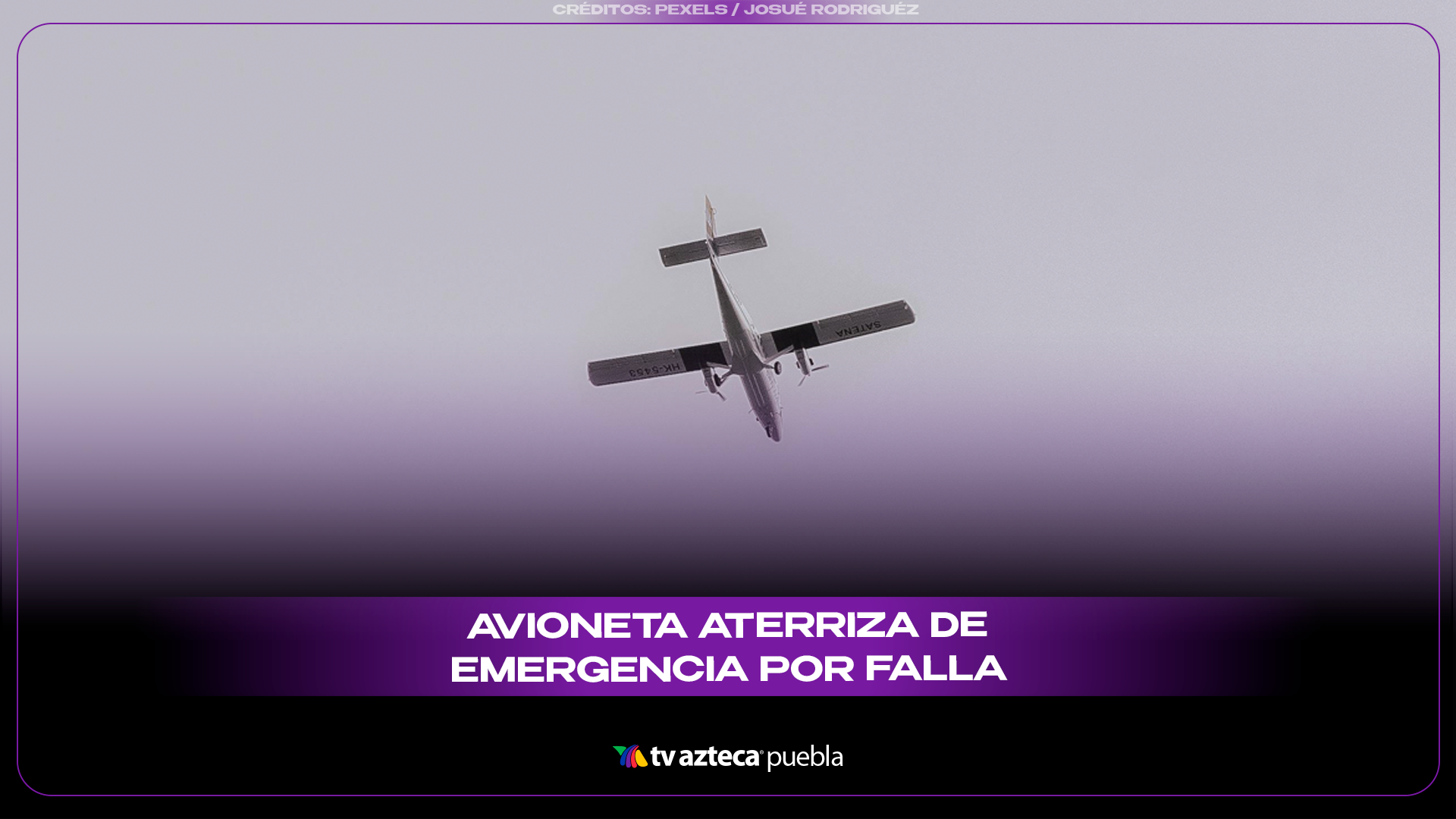 Emergencia aérea en Oaxaca: avioneta aterriza de emergencia tras falla en pleno vuelo.