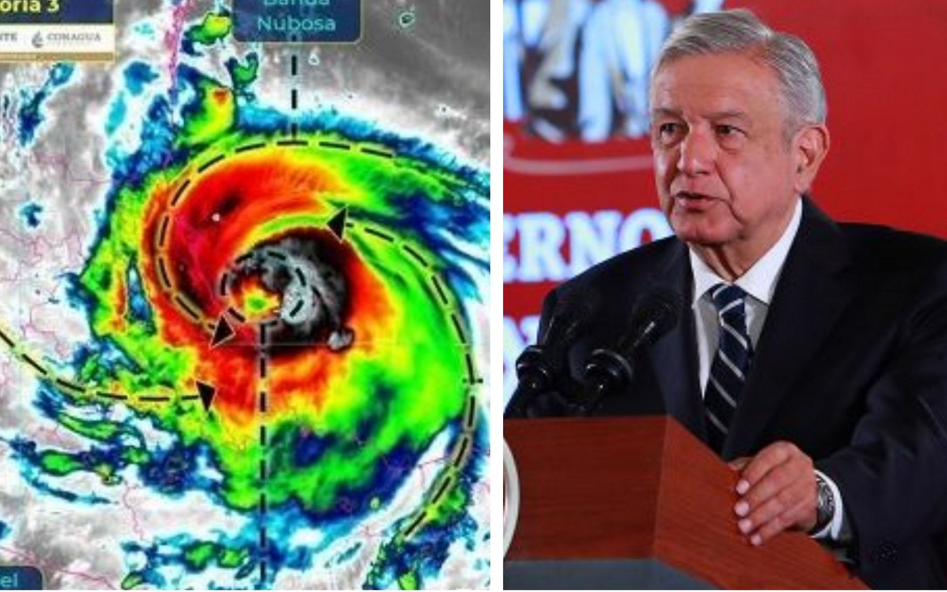 AMLO pide a población refugiarse ante impacto de Grace en Veracruz - Vimarsana News