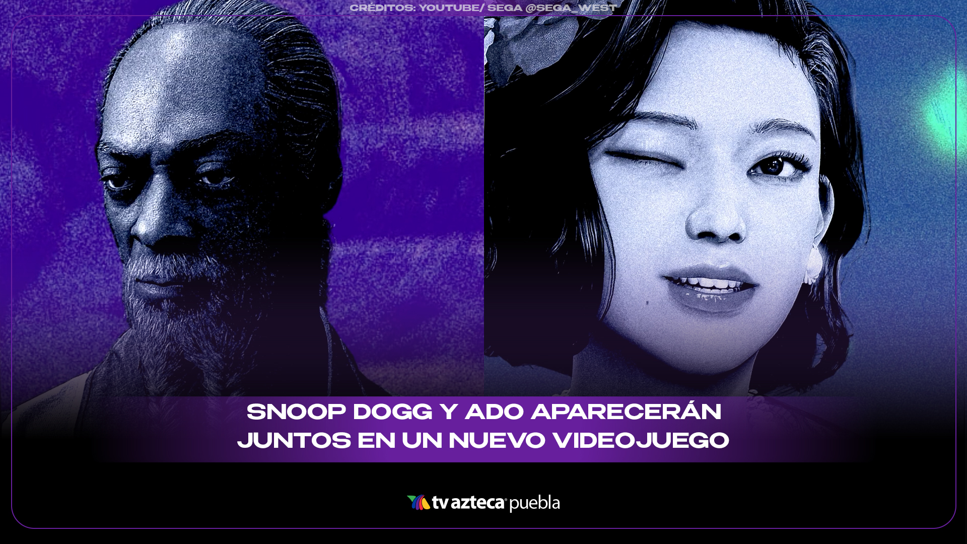 Snoop Dogg y Ado aparecerán juntos en un nuevo videojuego de crimen y acción