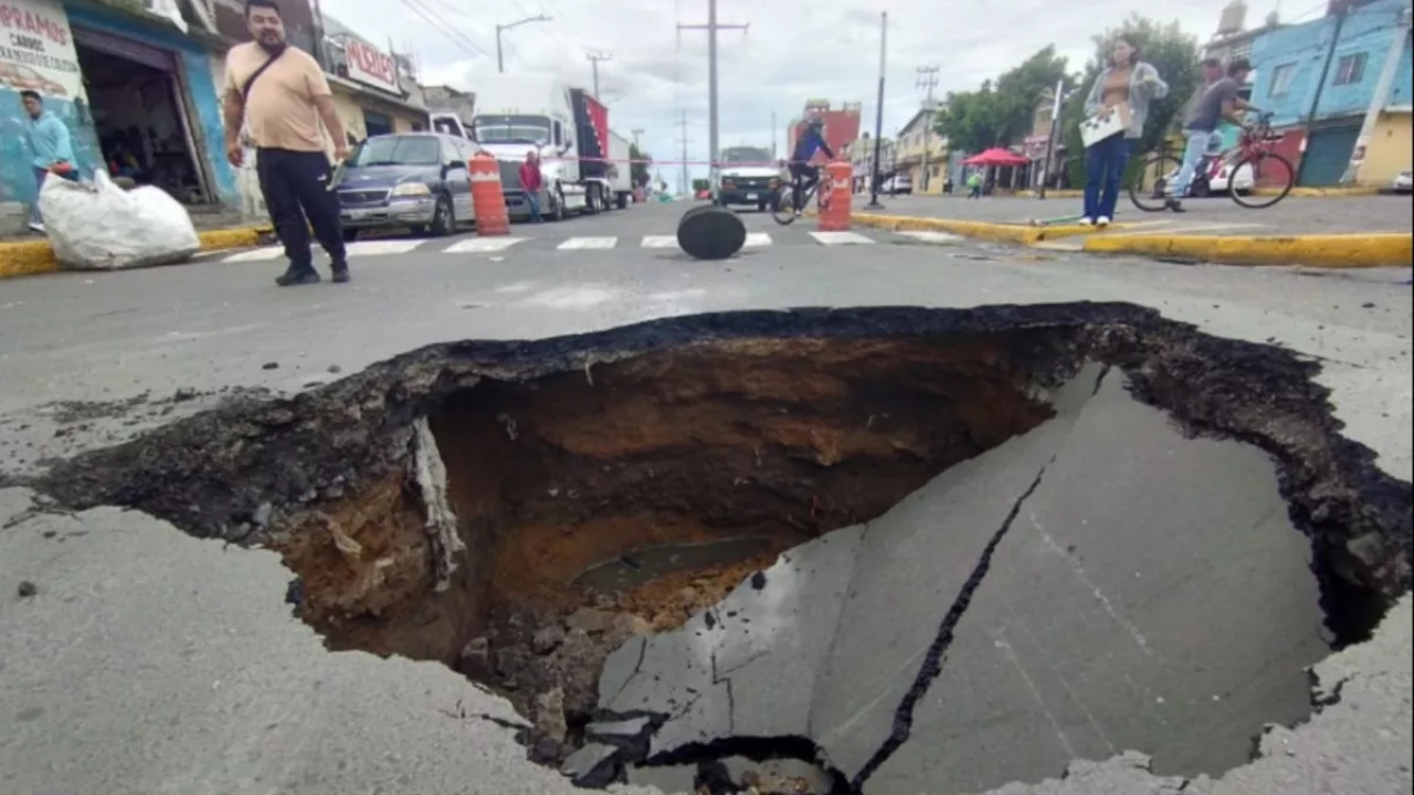 Mapa de la NASA revela cuánto se hunde la CDMX: zonas bajan hasta 2 cm ...