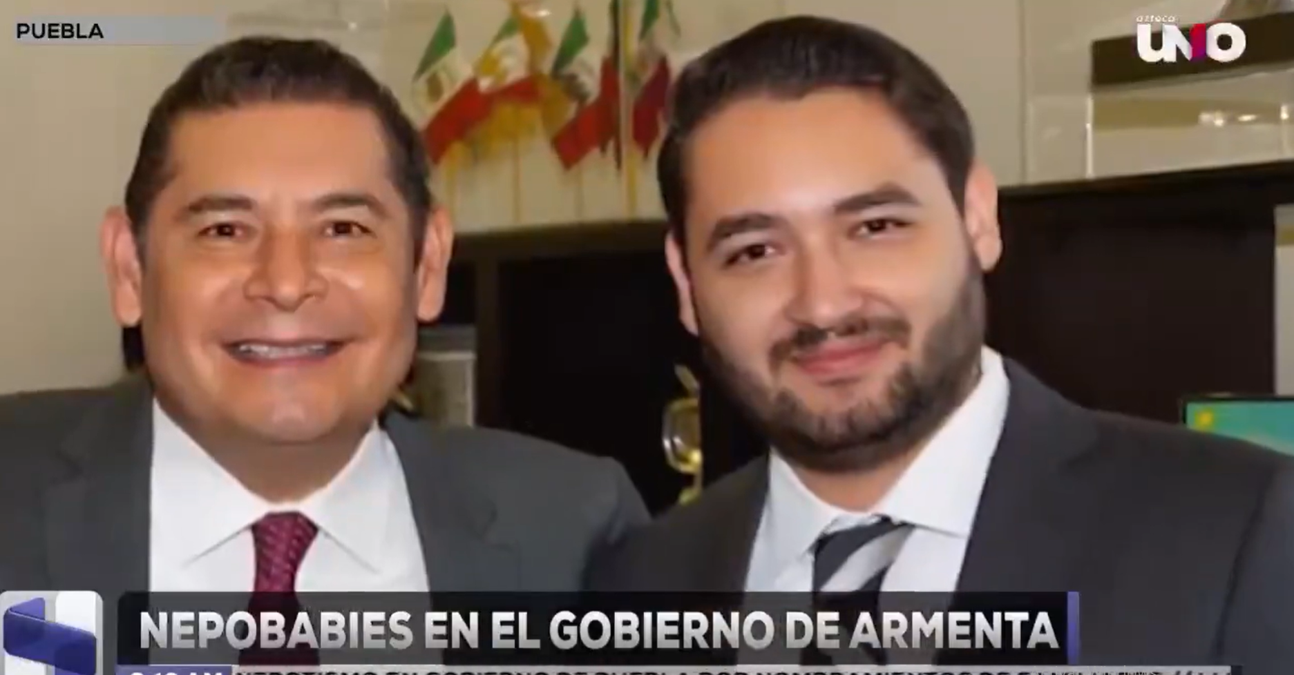 Publicaciones periodísticas revelan nepotismo y reciclaje de viejas élites políticas bajo el membrete de la 4T: Jóvenes ligados al marinismo y Alejandro Armenta ocupan secretarías, subsecretarías y direcciones del gobierno.