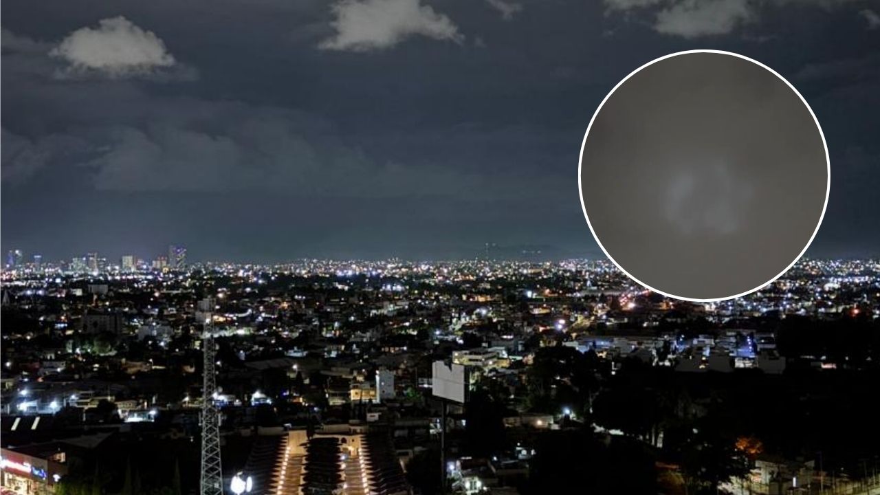 VIDEO: Extrañas LUCES sorprenden en el cielo de Puebla ¿De qué se tratan?