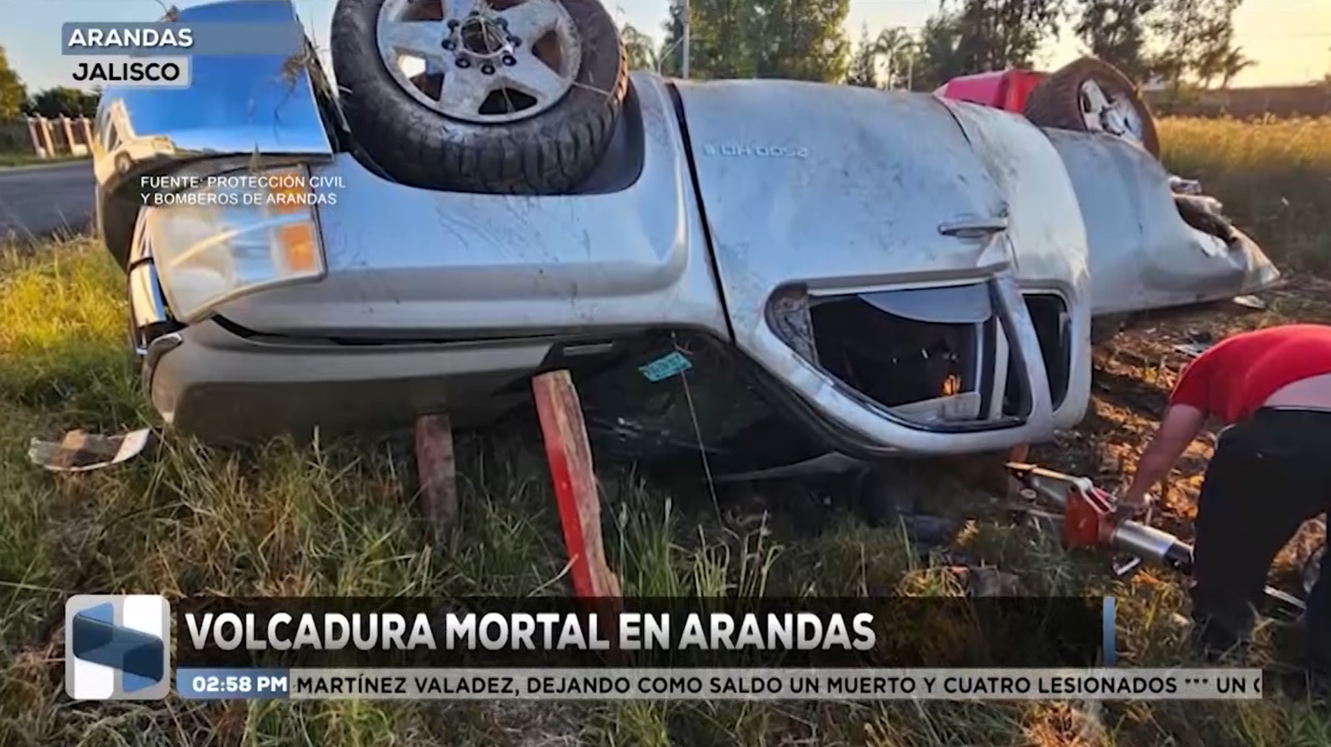 Carreteras Jalisco: volcadura en Arandas deja una persona sin vida y ...