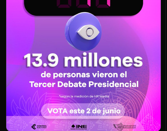 55 de la audiencia fueron mujeres