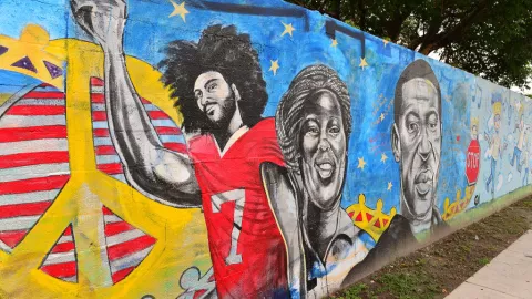 Colin Kaepernick protestas