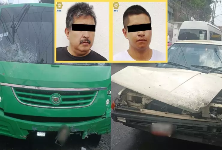 Accidente en Cuajimalpa tras riña: camión impacta tres vehículos y deja lesionadas a cinco personas