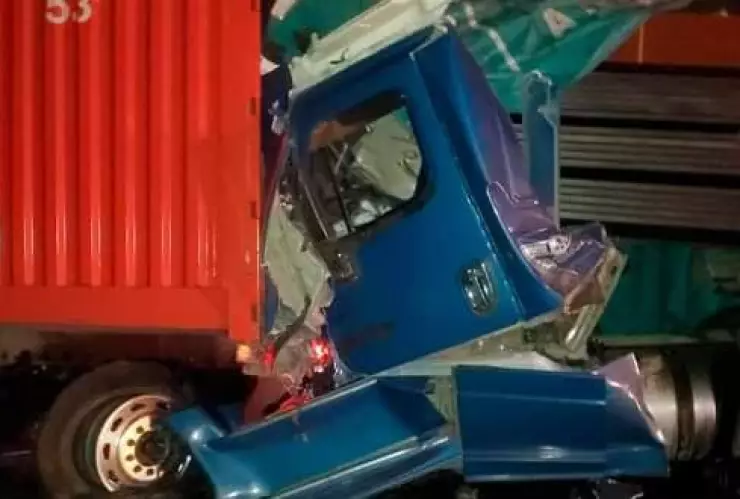 Accidente en carretera.