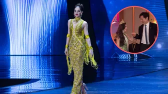 encuentro fatima bosch y nawat miss universo 2025