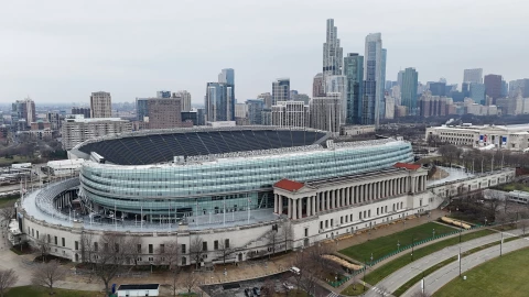 El estadio Soldier Field de Chicago, Illinois