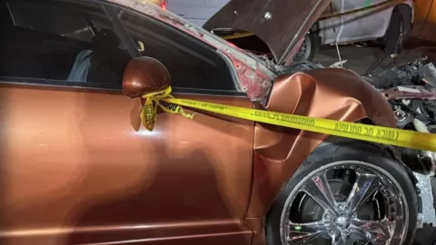 Guadalajara, Jalisco: Hombre queda prensado tras fuerte choque en Tonalá