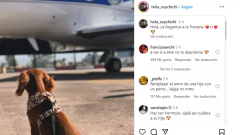 Primera publicación en cuenta de la mascota de Christian Nodal