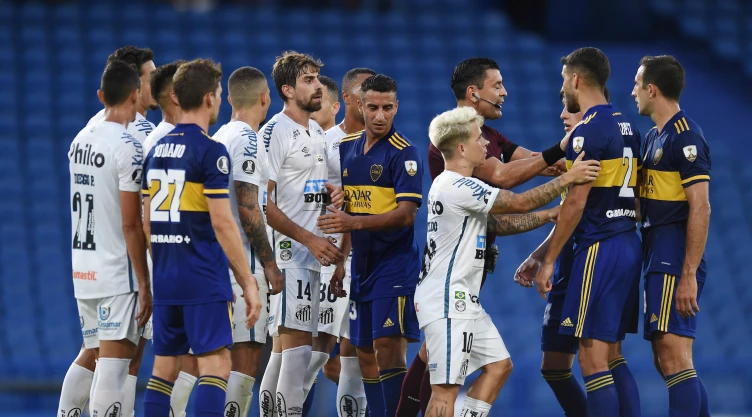 Boca Juniors vs Santos