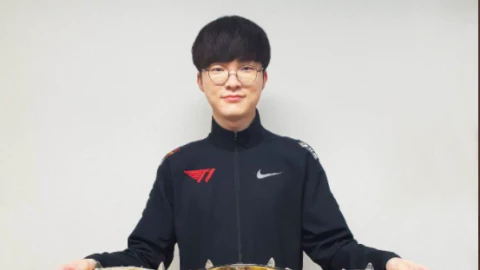 Faker el mejor del mundo con T1