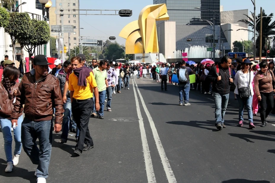 Mestros de la CNTE quieren regresar al Zócalo