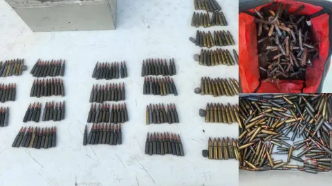 Detienen a hombre armado en Juntas del Humaya, Culiacán (2)