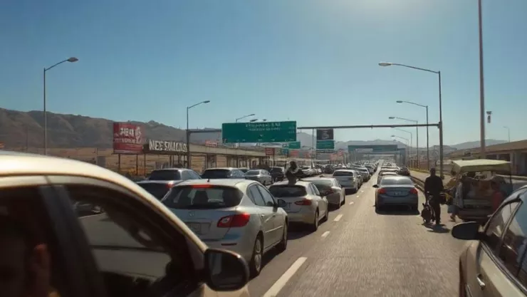 Garitas de Tijuana hacia Estados Unidos