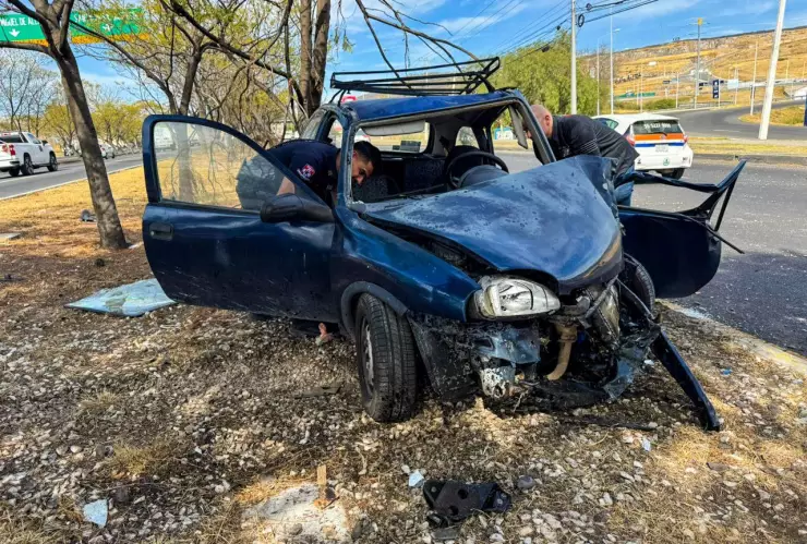 Accidente en la carretera Querétaro-San Luis Potosí hoy 16 de enero 2025