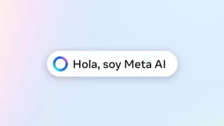 “Hola, soy Meta AI”, la aplicación de inteligencia artificial de Meta.