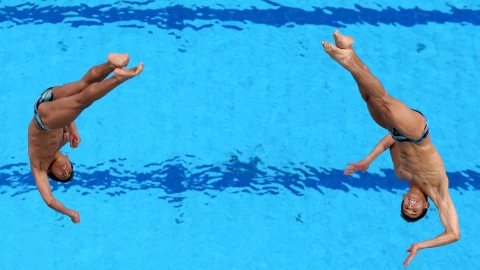 Diego Balleza y Kevin Berlín