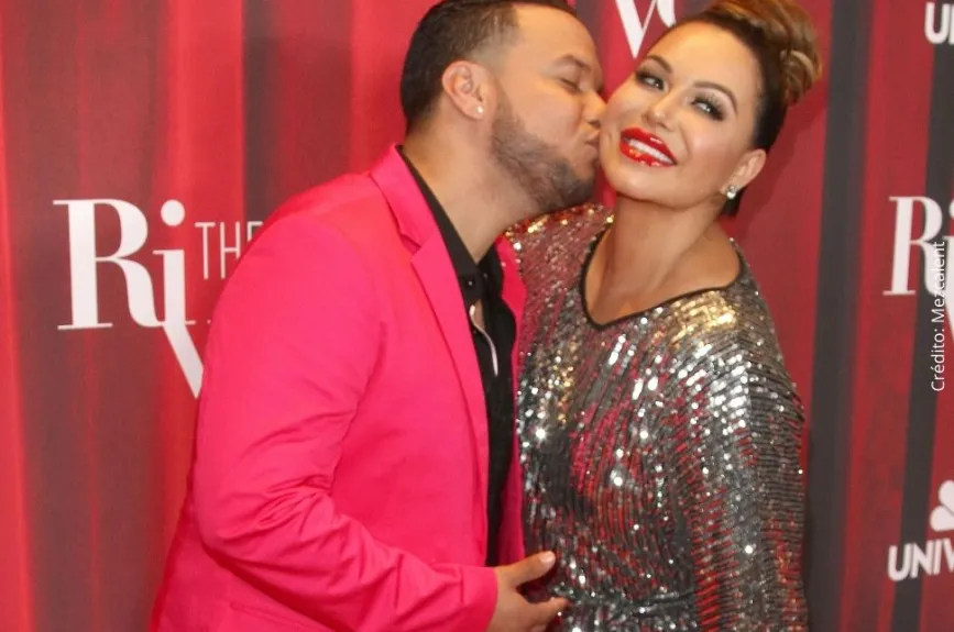 Chiquis Rivera y Lorenzo Méndez.