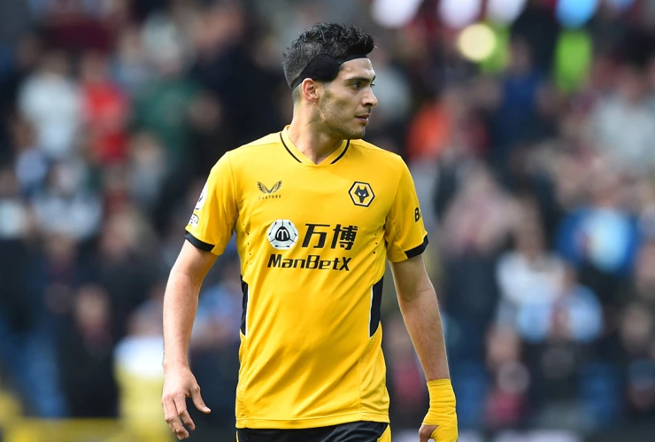 Raúl Jiménez con el Wolverhampton