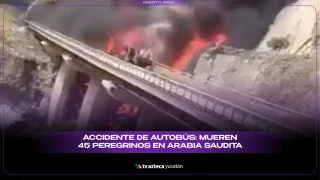 ¡TRAGEDIA! Mueren 45 PEREGRINOS; su autobús se estrelló contra una PIPA DE GAS