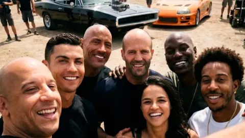 Cristiano Ronaldo en Rápidos y Furiosos