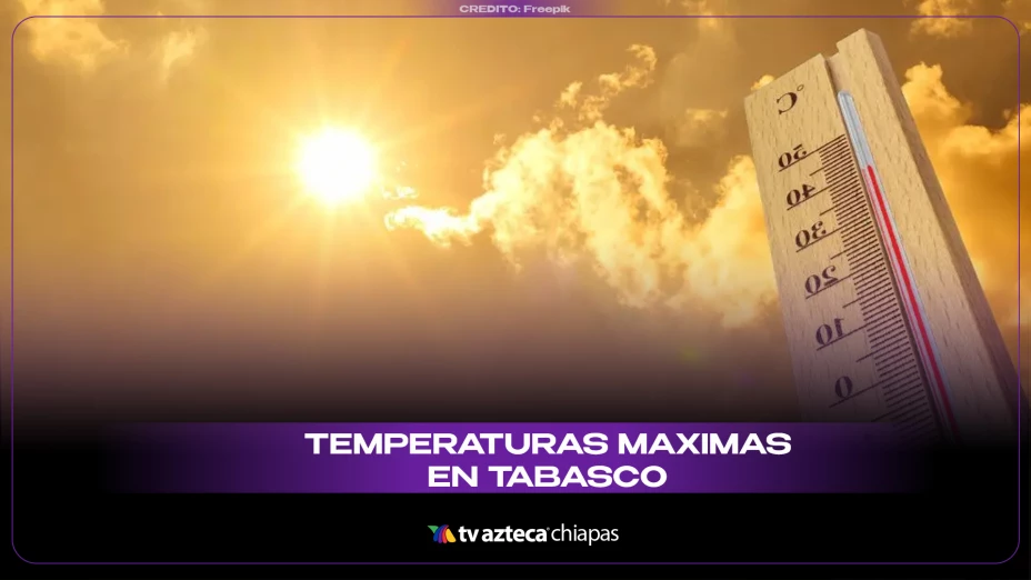 Temperaturas Tabasco 1 de julio