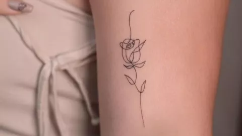 9 diseños de tatuajes minimalistas que no se notan, pero que tienen mucho significado