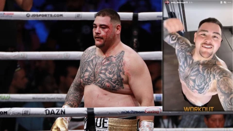 Andy Ruiz luce espectacular cambio f&iacute;sico