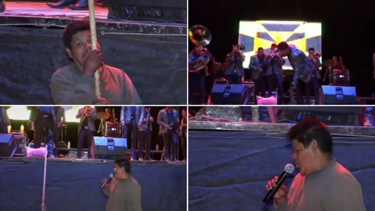 señor que vende algodones de azúcar le prestan el micrófono en un concierto y sorprende con su voz .jpg