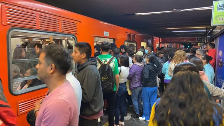 Metro CDMX presenta retrasos en 6 lineas