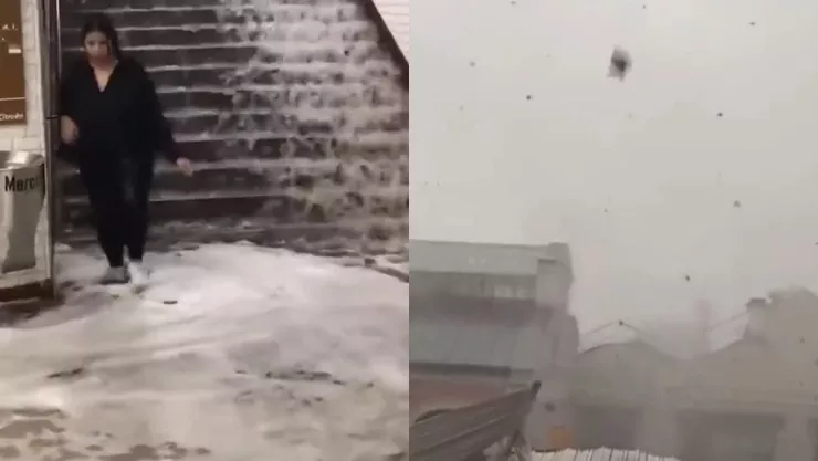 Vientos huracanados y fuertes lluvias dejan al menos 12 muertos en Francia, Italia y Austria.